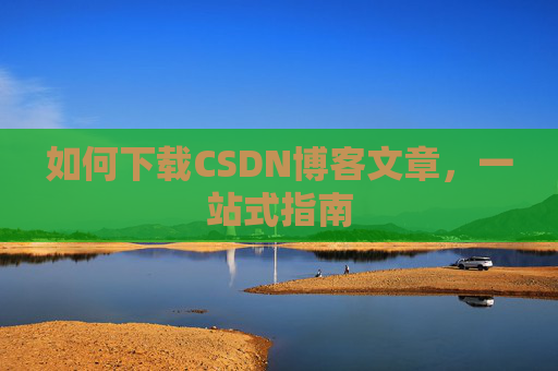 如何下载CSDN博客文章，一站式指南