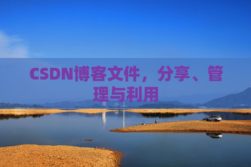 CSDN博客文件，分享、管理与利用